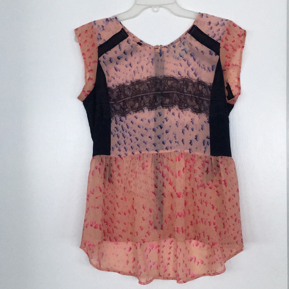 Maeve top with zip back